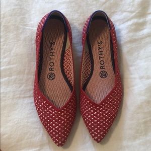 Rothy’s Red Apple Honeycomb Points- 7.5